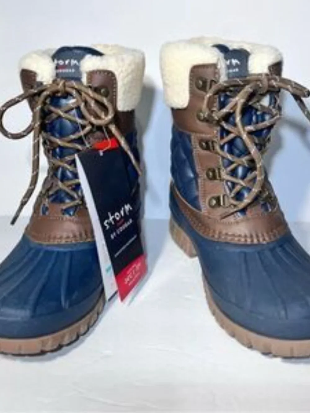 Cougar Waterproof Lace-Up Winter Boots